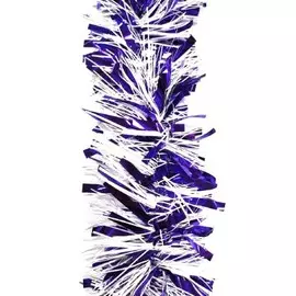 Мишура морозко-1 95 ммх2м фиолетовый/белый м0825