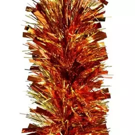 Мишура морозко 95 ммх2м оранжевый/золото м0842