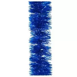 Мишура морозко праздничная 70 ммх2м синий м1014