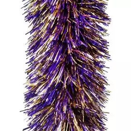 Мишура морозко принцесса 125 ммх2м золото/фиолетовый м0505