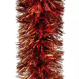 Мишура морозко принцесса 125 ммх2м золото/красный м0502