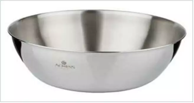 Миска 4.15 л агнесс профессионал высококачественная нержавеющая сталь 936-314