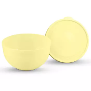 Миска 5л Полимербыт Line+крышка 4359800