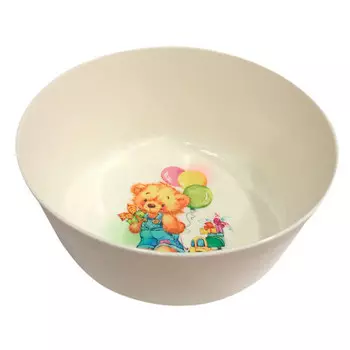 Миска детская 430мл медвежата la4111-нк