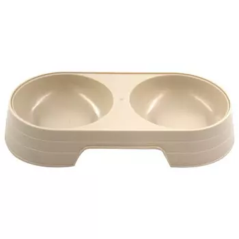 Миска для животных Европа 23х12х4см бежевый