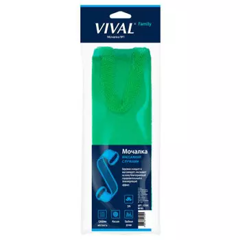 Мочалка вивал массажная рельефная п201