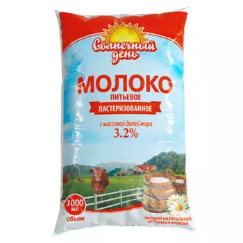 Молоко 1л 3,2% Болховский сз