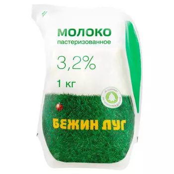 Молоко Бежин луг 1л 3,2% кувшин тульский мк