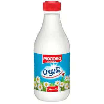 Молоко Ополье 0,93л 3,4-6%