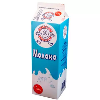 Молоко пастеризованное 900г 3,5% Россошь