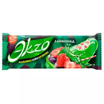 Мороженое экзо молочное 70г лаймонад эскимо