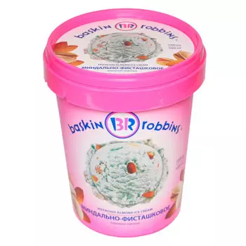 Мороженое баскин роббинс 1000 л миндально фисташковое