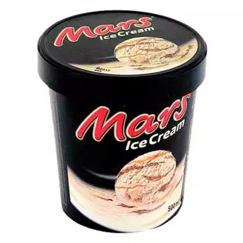 Мороженое марс 300г ведро