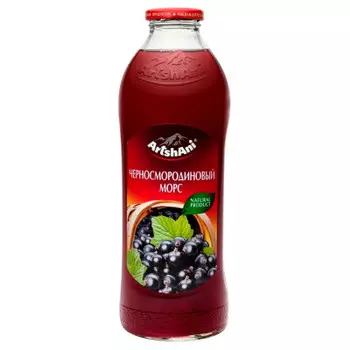 Морс аршани 1 л черная смородина ст/б