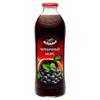 Морс аршани 1 л черника ст/б