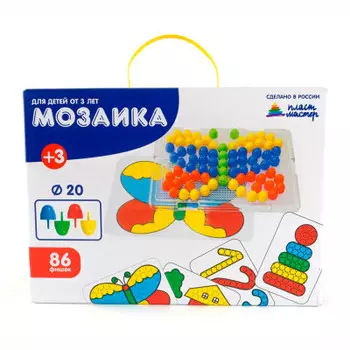 Мозаика пластмастер 192эл 15021