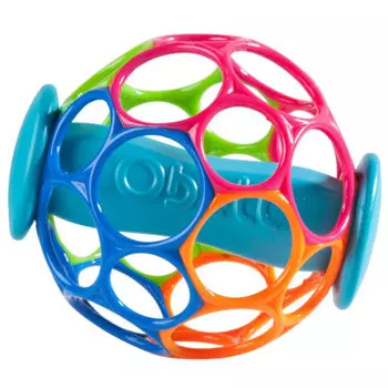 Мяч детский обалл 20 см с поплавком 10246