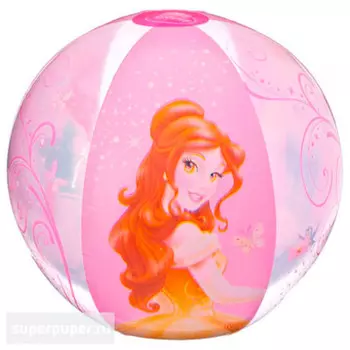 Мяч пляжный Bestway 51см принцессы 91042