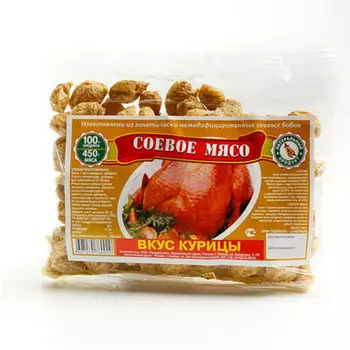 Мясо соевое продальянс 100г курица россия