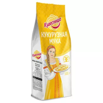 Мука кудесница 500 г кукурузная