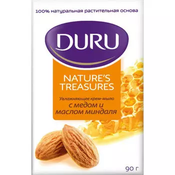 Мыло дуру натурес 90 г мед и масло миндаля