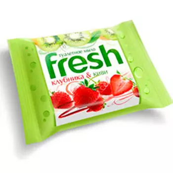 Мыло Fresh 50г клубника и киви