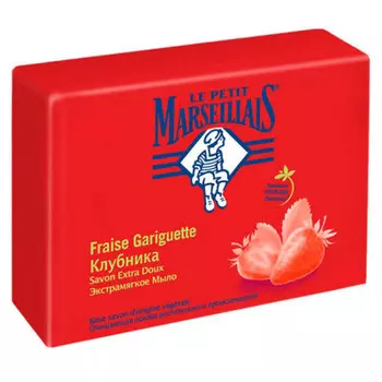 Мыло Le Petit Marseillais 90г клубника