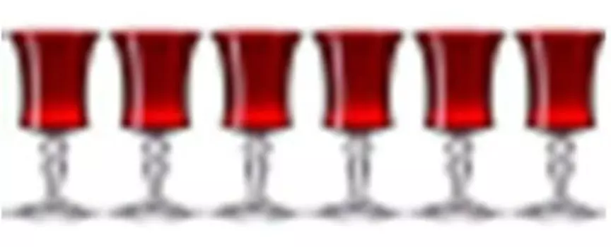 Набор бокалов для шампанского 190 мл 6 шт богемия кристалит экстравагант 674-801