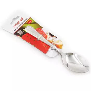 Набор чайных ложек 2шт Unigood зеркальная полировка