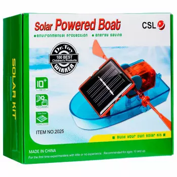 Набор д/экспериментов кат санлайт солнечная лодка 2025