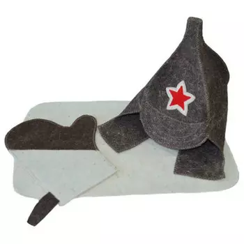 Набор д/бани эколоджи сауна мужской н134