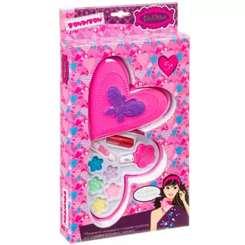 Набор детской косметики бондибон ева мода для глаз сердце вв1760