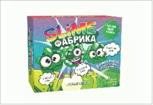 Набор для опытов и экспериментов Юный химик слайм фабрика яблоко 514пл