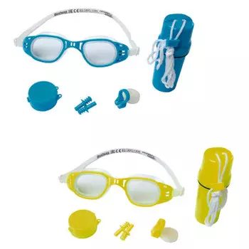 Набор для плавания Bestway очки зажим для носа беруши 26002