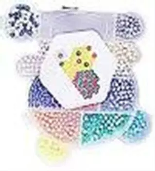 Набор для творчества Aquabeads бусины 600шт медведь aqb015