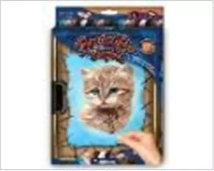 Набор для творчества Danko Toys вышивка гладью бабочка vgl-01-02