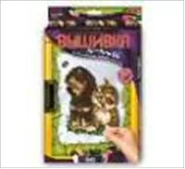 Набор для творчества Danko Toys вышивка гладью собачка vgl-01-05