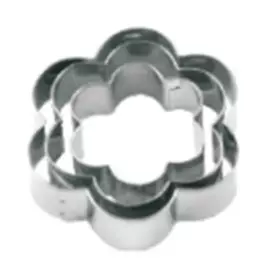 Набор формочек для выпечки 3 шт Unigood цветочек mu614-007