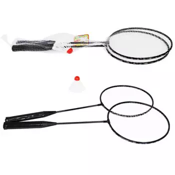 Набор игровой бадминтон 2 ракетки+волан 60 х20.5 х2.3 см 318-21