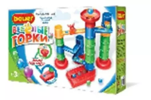 Набор игровой Bauer 21 деталь весёлые горки 581