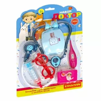 Набор игровой доктор бондибон 6 предметов 31 x21 см вв5503