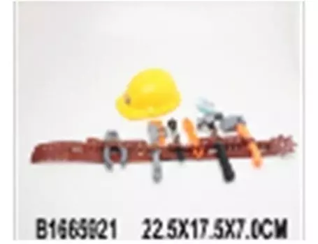 Набор игровой инструменты с каской в/п 201159