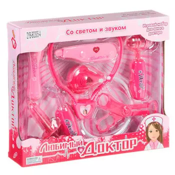 Набор игровой любимый доктор свет+звук д57599