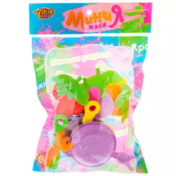 Набор игровой минимания посудка с продуктами м6343