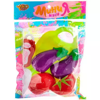Набор игровой минимания продукты нарезка на липучках м6013