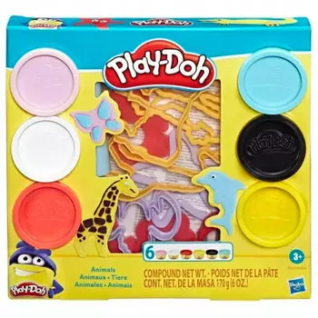 Набор игровой плей до для обучения животные e8530 у