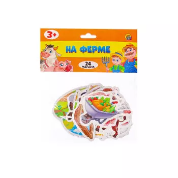 Набор игровой рыжий кот игры на магнитах на ферме ин-4730