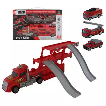 Набор игровой там-там паркинг пожарное депо 38 х8.5 х24.2 см 866-103