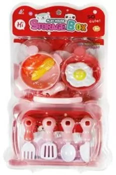 Набор игровой там-там повар 12 предметов 20,5х35х7,5см hj140