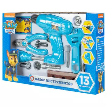 Набор инструментов Щенячий патруль 13 предметов